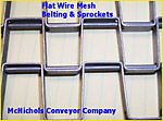 flat wire mesh
